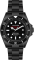 Μαύρο ανδρικό ρολόι Ocean X με ατσάλινο λουράκι SHARKMASTER 1000 SMS1021 - Black Automatic 44MM
