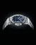 Strieborné pánske hodinky Nivada Grenchen s textilným opaskom F77 STAINLESS STEEL DARK BLUE 68010A77-BC 37MM Automatic