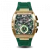 Men's gold Ralph Christian watch with a rubber band The Intrepid Sport - Gold 42,5MM