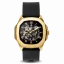 Ralph Christian gouden herenhorloge met rubberen band The Avalon - Gold Automatic 42MM