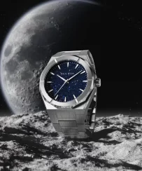Stříbrné pánské hodinky Paul Rich s ocelovým páskem Star Dust II - Silver 43MM