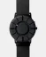 Men's black Eone watch with leather strap Bradley Apex Leather - Black 40MM