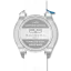 Srebrny zegarek męski Bomberg Watches z gumowym paskiem Racing YAS MARINA White / Grey 45MM