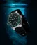 Stříbrné pánské hodinky Paul Rich s gumovým páskem Aquacarbon Pro Midnight Silver - Sunray 43MM Automatic