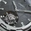 Stříbrné pánské hodinky Aisiondesign Watches s ocelovým páskem Tourbillon - Meteorite Dial Silver 41MM