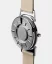 Strieborné pánske hodinky Eone s koženým opaskom Bradley Edge - Silver 40MM