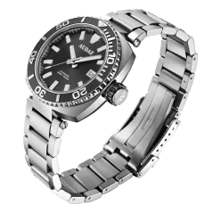 Relógio Audaz Watches de prata para homem com pulseira de aço King Ray ADZ-3040-01 - Automatic 42MM