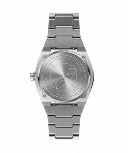 Men's silver Paul Rich watch with steel strap Cosmic - Silver 45MM