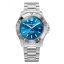 Herrenuhr Venezianico in Silber mit Stahlarmband Nereide Tungsteno 4521501C Blue 42MM Automatic