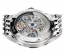 Relógio Agelocer Watches prata para homens com pulseira de aço Bosch Series Steel Silver 40MM Automatic