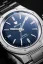 Muški srebrni sat Nivada Grenchen s čeličnim pojasom F77 DARK BLUE 68010A77 37MM Automatic