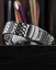 Stříbrné pánské hodinky Louis XVI s ocelovým páskem Artagan 3420 - Silver Black 47.5MM
