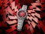 Men's silver Bomberg Watch with steel strap EDGE RED 43MM Automatic