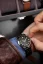 Zilverkleurig herenhorloge van Nivada Grenchen met een rubberen band Antarctic 35001M01 35MM