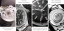 Muški srebrni sat Nivada Grenchen s čeličnim pojasom F77 Black No Date 68000A77 37MM Automatic