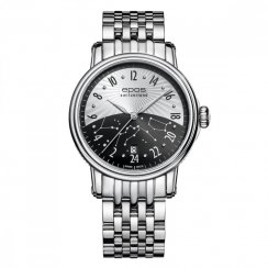 Men's silver Epos watch with steel strap Emotion 24H 3390.302.20.38.30 41MM Automatic