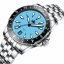 Montre Phoibos Watches pour homme en argent avec bracelet en acier Voyager PY035B - Automatic 39MM