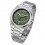 Silberne Zinvo Watches Herrenuhren mit Stahlband Rival - Oasis Silver 44MM