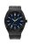 Paul Rich musta miesten kello Star Dust - Leather Black 45MM