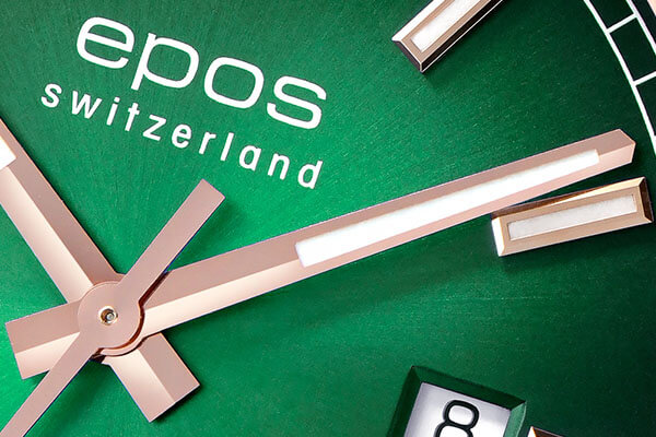Ανδρικό ρολόι Epos ασημί με ατσάλινο λουράκι Passion 3501.132.34.13.44 41MM Automatic
