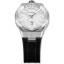 Strieborné pánske hodinky Bomberg Watches s gumovým pásikom DIAMOND WHITE 43MM Automatic
