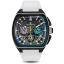Černé pánské hodinky Ralph Christian s gumovým páskem The Vector Sport - Polar Flux 47MM