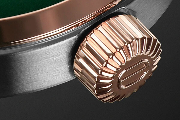 Relógio masculino Epos em ouro com pulseira de couro Passion 3501.132.34.13.25 41MM Automatic