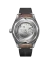 Orologio da uomo Undone Watches in argento con cinturino in pelle Basecamp Classic Blue 40MM Automatic