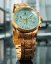 Women's gold Louis XVI watch with steel strap Palais Royale Woman With Diamond 6005 - Gold 38MM