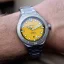 Herrenuhr aus Silber Circula Watches mit Stahlband DiveSport Titan - Madame Jeanette / Hardened Titanium 42MM Automatic