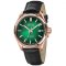 Men's rosegold Epos watch with leather strap Passion 3501.132.24.13.25 41MM Automatic