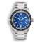 Stříbrné pánské hodinky Squale s ocelovým páskem Sub-39 Blue Bracelet - Silver 40MM Automatic