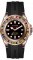 Złoty męski zegarek Ocean X z gumką SHARKMASTER 1000 Candy SMS1005 - Gold Automatic 44MM