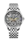 Strieborné pánske hodinky Agelocer Watches s ocelovým pásikom Bosch Series Steel Silver 40MM Automatic