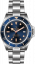 Stříbrné pánské hodinky Ocean X s ocelovým páskem SHARKMASTER-V 1000 VSMS522 - Silver Automatic 42MM