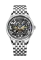 Herenhorloge in zilverkleur van Agelocer Watches met stalen riem Bosch Series Steel Silver / Black 40MM Automatic