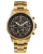 Men's gold Louis XVI watch with steel strap Palais Royale 1018 - Gold 43MM