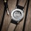 Strieborné pánske hodinky Epos s koženým opaskom Emotion 3390.152.20.20.25 41 MM Automatic