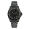 Orologio da uomo Out Of Order Watches in colore argento con cinturino in acciaio Trecento Black 40MM Automatic