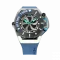 Relógio masculino de prata Mazzucato com bracelete de borracha RIM Scuba Black / Blue - 48MM Automatic