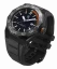 Czarny zegarek męski Paul Rich z gumowym paskiem Aquacarbon Pro Shadow Black - Aventurine 43MM
