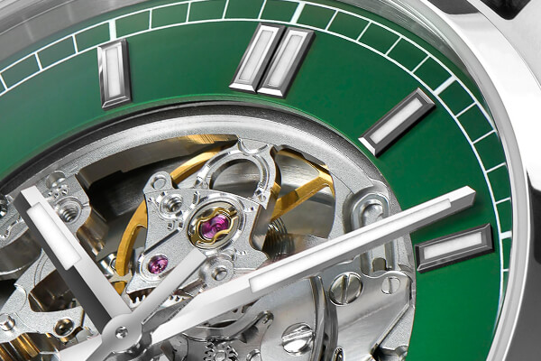 Strieborné pánske hodinky Epos s oceľovým pásikom Passion 3501.135.20.13.30 41MM Automatic