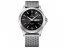 Men's silver Swiss Military Hanowa watch with steel strap SMP36040.01 42MM