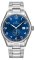 Orologio da uomo Delbana Watches in argento con cinturino in acciaio Fiorentino Silver / Blue 42MM