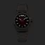 Men's silver Bomberg Watch with steel strap EDGE RED 43MM Automatic