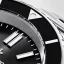 Relógio masculino de prata Venezianico com bracelete de aço Nereide 3321504C Black 42MM Automatic