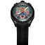 Montre Bomberg Watches pour hommes en noir avec élastique JAGUAR HUICHOL 45MM