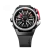 Čierne pánske hodinky Mazzucato s gumovým pásikom Rim Sport Black / Silver - 48MM Automatic