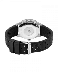Relógio Nivada Grenchen bracelete de prata com borracha para homem Antarctic Diver No Date 32044A01 38MM Automatic