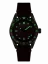 Męski srebrny zegarek Out Of Order Watches ze skórzanym paskiem Cosmopolitan GMT 40MM Automatic